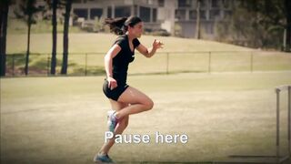 Michelle Jenneke once more training down undah