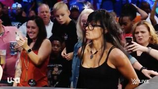 Random Babe at SmackDown Undresses