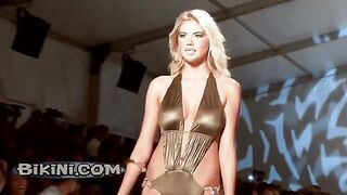 Kate Upton's intense jiggle on the catwalk