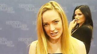 Katrina Law checking out Caity Lotz