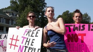 #FreeTheNipple Protest