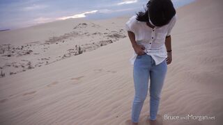 Wetting in the desert