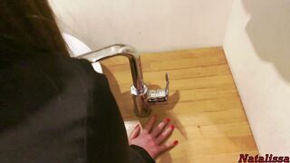 I Got Horny So I Let Him Fuck Me In Restaurant's Restroom