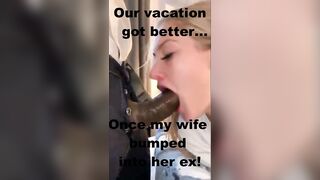 Wife found her ex on vacation