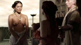 Lesley-Ann Brandt plots in ''Spartacus''