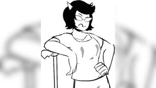 Terezi's breast inflation (animatic)