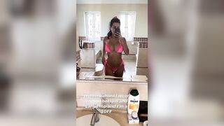 Pink Bikini IG Story