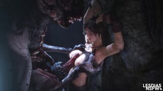 Lara Croft vs Foglet