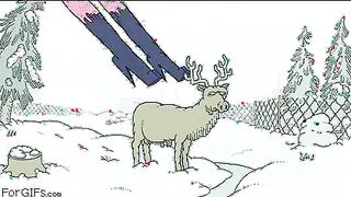 REINDEER, WAIT, NO!