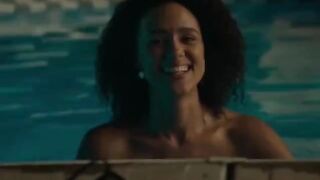 Would you go skinny dipping with Nathalie Emmanuel?