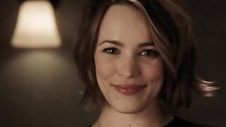 Rachel McAdams when you tell her she can live out her DP fantasy