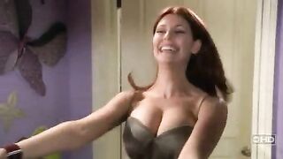 Diora Baird's jiggling tits