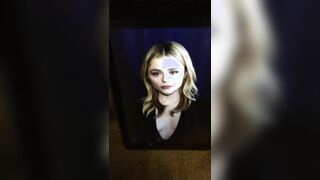 Explosive Chloe Grace Moretz Cum Tribute #2