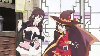 Megumin hates Busty Girls.