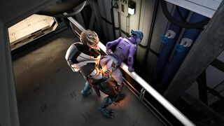 Peebee omni'd by Vetra Nyx - VetraNyx/Peebee [Mass Effect Andromeda] (Nhornissa)