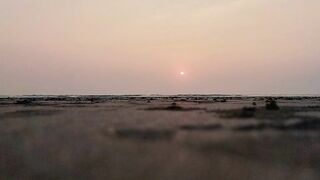 Hyperlapse - Sunset at beach