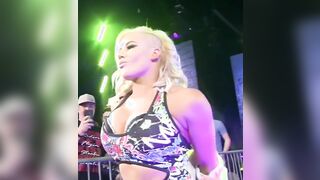 Taya Valkyrie & her big titties