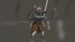 Displacer Beast-Tabaxi Hybrid Barbarian