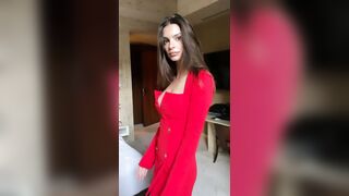 Your private student Emily Ratajkowski forgot her wallet,but she offers you a better payment if you follow her...