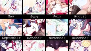 2020 Gif Calendar (Ceo_Neet)