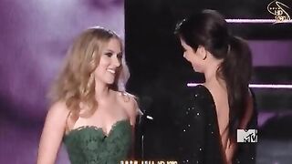 Sandra Bullock kiss Scarlett Johansson