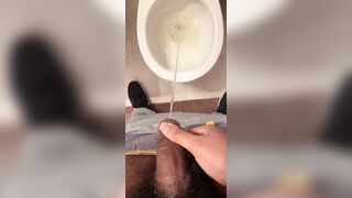 Black cock loves to piss on everyone