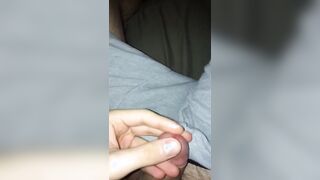 Playing with my precum