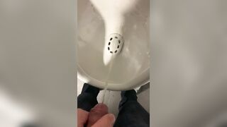Getting hard while pissing