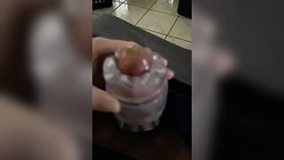 Watch me cum with my Fleshlight