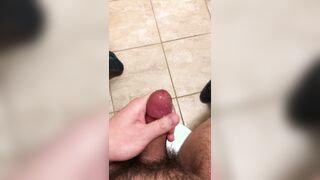 Giant precum and cum