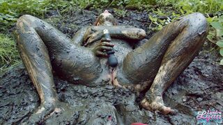 Masturbating in mud with my magic wand [OC] [SELF]