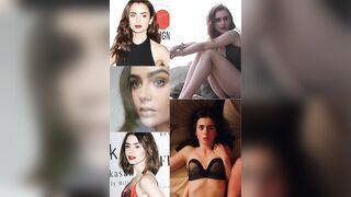 Lily Collins birthday girl