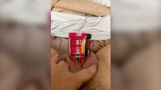 POV birthing a bottle