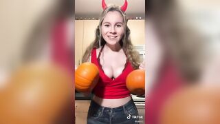 Two Large Pumpkins