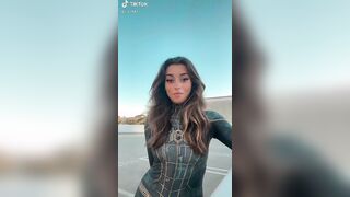 black spidey cosplay